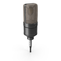 Vintage Studio Microphone PNG & PSD Images