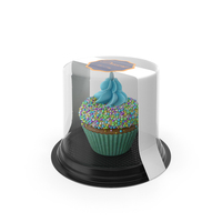 Cake in Plastic Container PNG & PSD Images