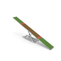 Dog Agility Teeter Green PNG & PSD Images