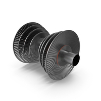 Steam Turbine Impeller PNG & PSD Images