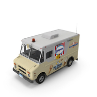 Vintage Ice Cream Truck PNG & PSD Images