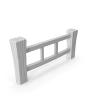 Stylized Fence Gray PNG & PSD Images