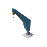 Crane for Offshore Platform PNG & PSD Images
