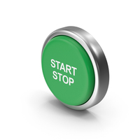 Green Start Stop Button PNG & PSD Images