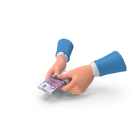 Euro 500 Holding Giving Lot Money PNG & PSD Images