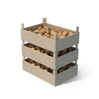 Potato Crates PNG & PSD Images