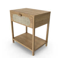 Marcy Nightstand Brown PNG & PSD Images