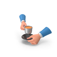 Coffee On Hands PNG & PSD Images