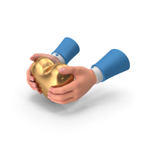 Holding Golden Heart Health Care PNG & PSD Images