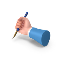 Right Hand Holding Pen PNG & PSD Images
