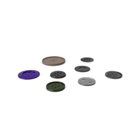 Set Of Buttons PNG & PSD Images