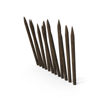 Spiked Palisade PNG & PSD Images