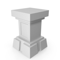 Pedestal Gray PNG & PSD Images