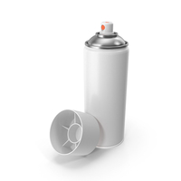 Spray Can Mockup PNG & PSD Images