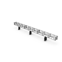 Stage Truss With Lighting PNG & PSD Images