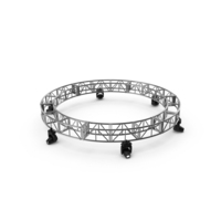 Circular Truss Stage Light System PNG & PSD Images