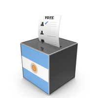 Argentina Country Flag Election Vote Box PNG & PSD Images