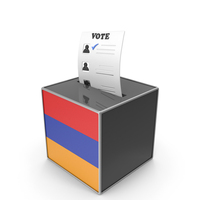 Armenia Country Flag Election Vote Box PNG & PSD Images