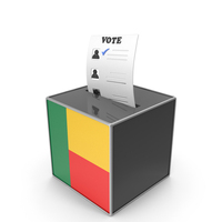 Benin Country Flag Election Vote Box PNG & PSD Images