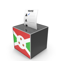 Burundi Country Flag Election Vote Box PNG & PSD Images