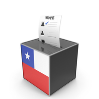 Chile Country Flag Election Vote Box PNG & PSD Images