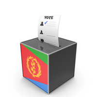 Eritrea Country Flag Election Vote Box PNG & PSD Images