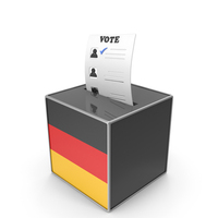 Germany Country Flag Election Vote Box PNG & PSD Images