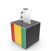 Guinea Country Flag Election Vote Box PNG & PSD Images