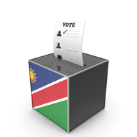 Namibia Country Flag Election Vote Box PNG & PSD Images