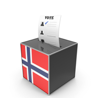 Norway Country Flag Election Vote Box PNG & PSD Images