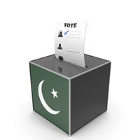 Pakistan Country Flag Election Vote Box PNG & PSD Images