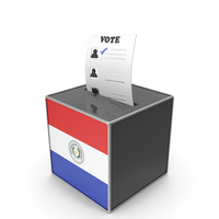 Paraguay Country Flag Election Vote Box PNG & PSD Images