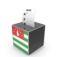 Republic of Abkhazia Country Flag Election Vote Box PNG & PSD Images