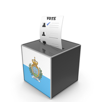 San Marino Country Flag Election Vote Box PNG & PSD Images
