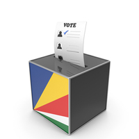 Seychelles Country Flag Election Vote Box PNG & PSD Images