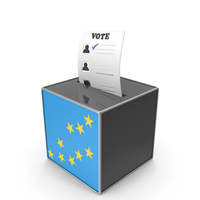 Tuvalu Country Flag Election Vote Box PNG & PSD Images