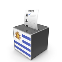 Uruguay Country Flag Election Vote Box PNG & PSD Images