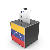Venezuela Country Flag Election Vote Box PNG & PSD Images