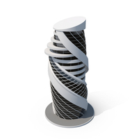 Sci Fi Futuristic Building Concept PNG & PSD Images