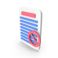 Invalid Document Icon PNG & PSD Images
