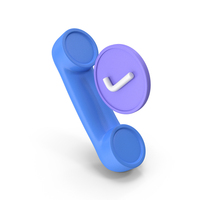Verified Call Icon PNG & PSD Images