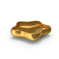 Decoration Bowl  Icon Gold PNG & PSD Images