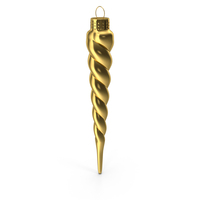 Christmas Toy Helix Gold PNG & PSD Images