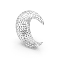 Abstract Crescent Moon Colored Icon PNG & PSD Images