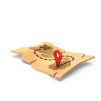 Treasure Map PNG & PSD Images
