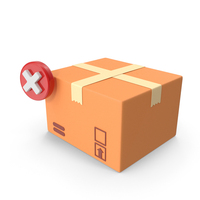 Box Cancelled PNG & PSD Images