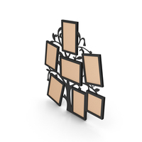 Picture Frame Black PNG & PSD Images