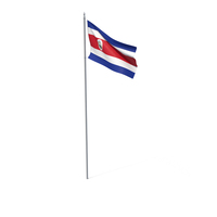 Flag Of  Costa Rica PNG & PSD Images