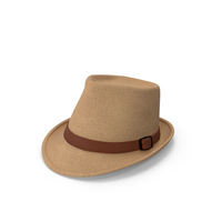 Straw Fedora Hat PNG & PSD Images