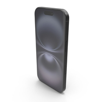 Apple IPhone 16 Black PNG & PSD Images